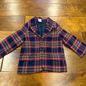 Gymboree Plaid Blazer